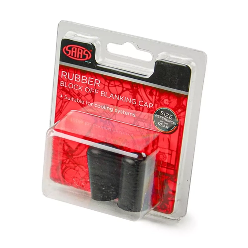 Rubber Coolant Block Off Cap 13mm (1/2") Pack of 2