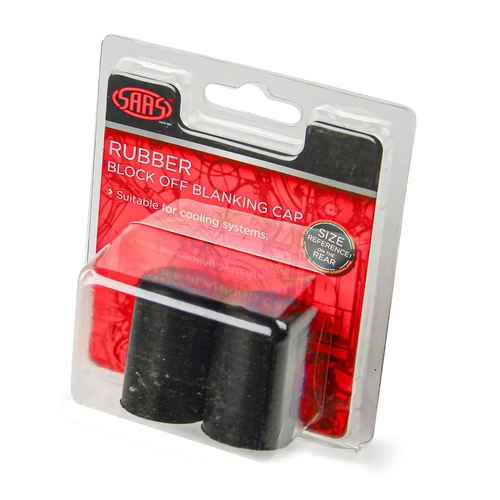 Rubber Coolant Block Off Cap 19mm (3/4") Pack of 2