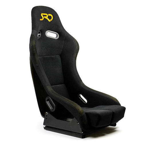 SRD Racing Seat SR2 Club Fixed Back FRP Black | SAAS Automotive