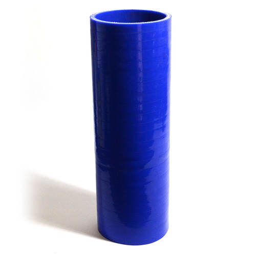 Straight 4 Ply Silicone Hose 76mm x 76mm x 254mm Blue