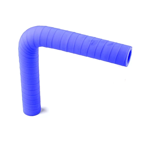 90Deg Silicone Coolant Hose 19mm x 19mm 150mm Leg Length Fabric Wrap