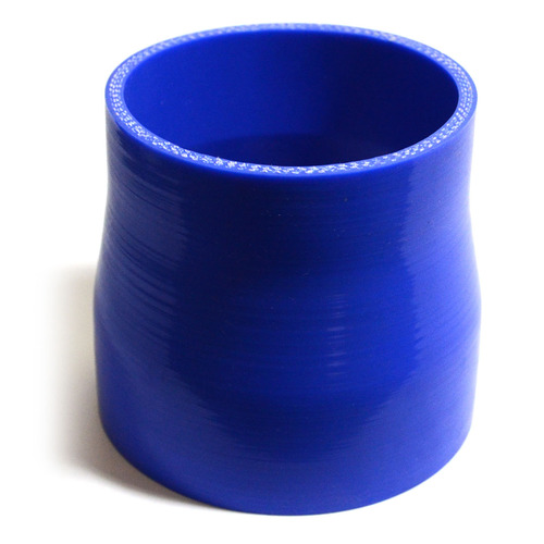 Straight 4 Ply Silicone Reducer 95mm x 102mm x 102mm Blue