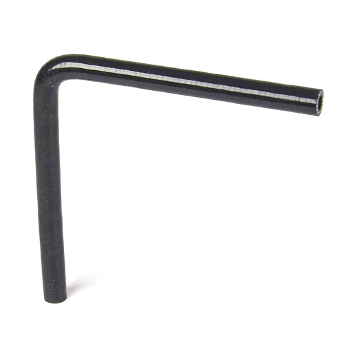 Silicone Heater Hose 90&deg 10mm (3/8") ID x 200mm Legs Black