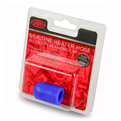 Silicone Heater Hose Blanking Cap 13mm (1/2") Blue