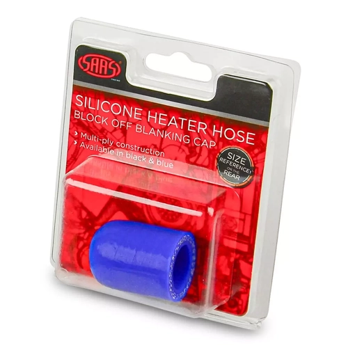Silicone Heater Hose Blanking Cap 19mm (3/4") Blue