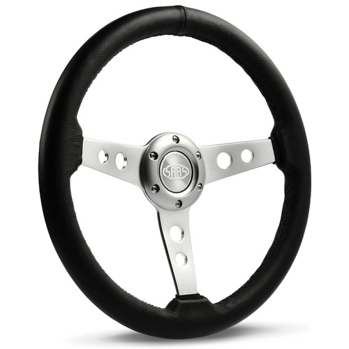 Steering Wheel Leather 14" ADR Retro Satin Spoke