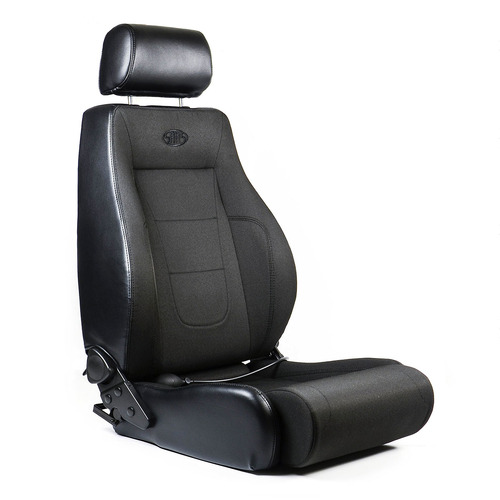 Trax 4x4 Seat Black Cloth / PU ADR Compliant